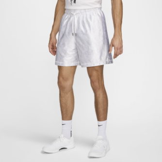 Vendbare Kobe Dri-FIT Standard Issue-basketballshorts (15 cm) til mænd - hvid