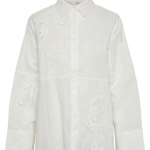 Y.A.S - Skjorte - Jayde LS Shirt - Star White