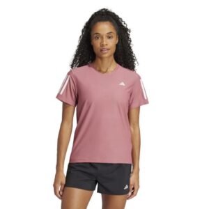 Adidas Own The Run B Running T-shirt Str: M (Dame) Lilla - T-shirts