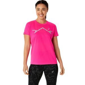 Asics Lite-show SS Top Str: S (Dame) Pink - T-shirts