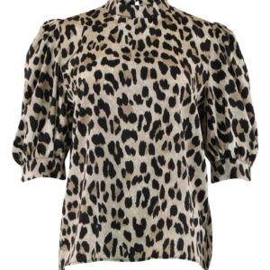 Continue - Bluse - Gila Leo - Leo Brown (Levering slut september)