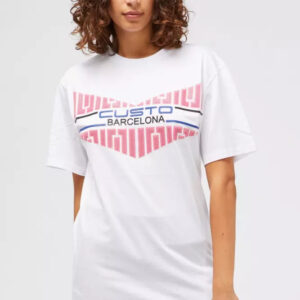 Custo Barcelona Chic Oversized Front Print Tee