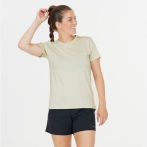 Endurance Yonan Performance S/S Tee Str: 38 (Dame) Grøn - T-shirts