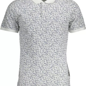 Gant Elegant Short-Sleeved White Polo Shirt