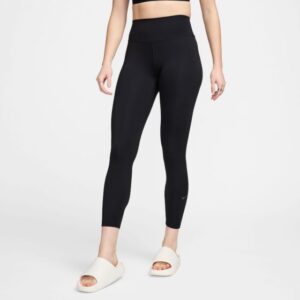 Nike Dri-fit One High-waisted 7/8 Tights Str: L (Dame) Sort - Løbetights og Løbebukser