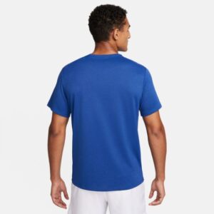 Nike Dri-fit UV Miler Short Sleeve Tee Sølv / Grøn - T-shirt