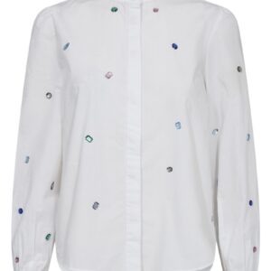 Nümph - Skjorte - Nuheidi Shirt - Bright White