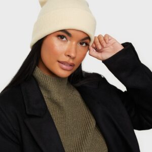 Only - Hvid - Onlliv Life Basic Beanie Cc