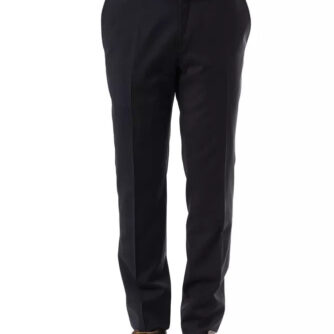 Uominitaliani Elegant Gray Woolen Suit Pants for Gentlemen