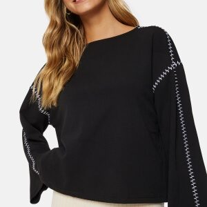 VERO MODA Valentina LS Top Black XS