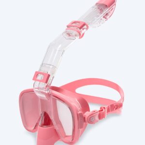 Watery fullface snorkelmaske til børn - Pearl - Pink - Fullface dykkermasker