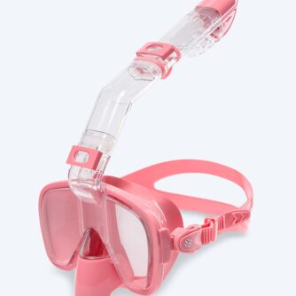 Watery fullface snorkelmaske til børn - Pearl - Pink - Fullface dykkermasker