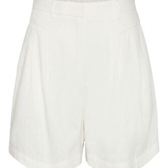 Y.A.S - Shorts - YAS Blooma HW Shorts - Star White