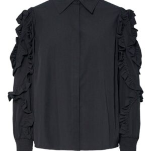 Y.A.S - Skjorte - YAS Frima Ls Shirt S. - Black