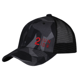 2UNDR Mesh Back Print Cap - Klassisk Trucker Kasket med Justerbart Spænde og God Ventilation