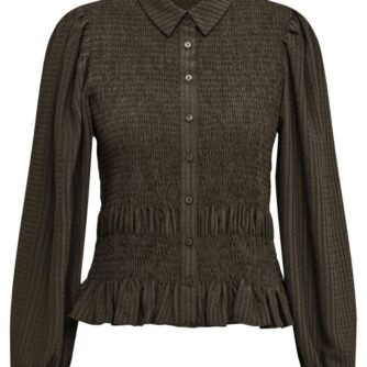 A-View - Skjorte - Stella New Shirt - Brown