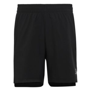 Adidas Aeroready 3-Stripes Junior Shorts med Reflekser og Lynlåslommer - Åndbare og Behagelige