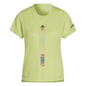 Adidas Terrex Agravic Dame T-shirt - Åndbar, Refleks & Genanvendt Materiale