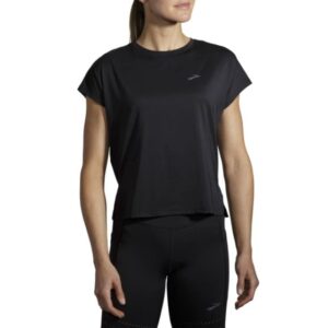 Brooks Sprint Free T-shirt L Dame - Letvægts, Åndbar, Str. L til Løb og Træning