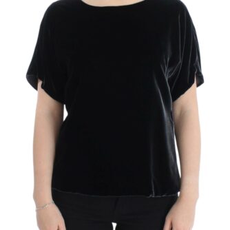 Dolce & Gabbana Enchanting Velvet Short Sleeve Top