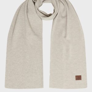 Klitmøller Collective - Fine rib scarf - Pastel grey - One size