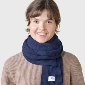 Klitmøller Collective - North scarf - Deep blue - One size