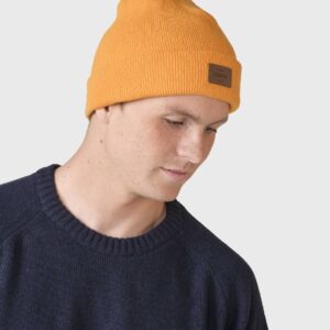 Klitmøller Collective - Rib beanie - Warm yellow - One size