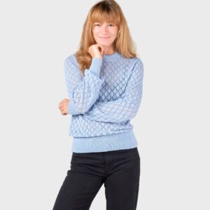 Klitmøller Collective - Sille knit - Light blue - XS