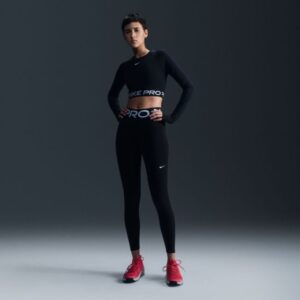 Nike Dri-FIT Sculpt High-Waisted Tights Sort - Lange tights