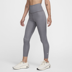 Nike Therma-FIT One-7/8-leggings med høj talje til kvinder - grå