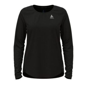 Odlo Zeroweight Dame T-shirt M - Letvægts Crew Neck, Reflekser, Genanvendt Materiale