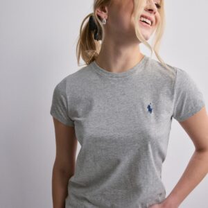 Polo Ralph Lauren - Grå - New Short Sleeve T-Shirt