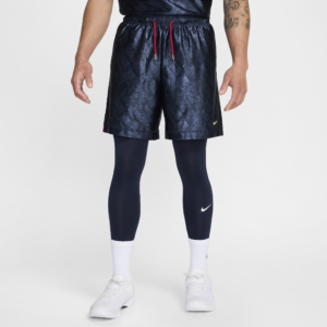 Vendbare KB Nike Dri-FIT Standard Issue-basketballshorts (15 cm) til mænd - blå