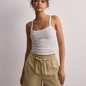 Vero Moda - Beige - Vmcarmen Hw Loose Shorts Noos