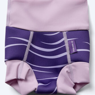 Watery blebadebukser til børn - Neoprene Swim Nappy - Lilla