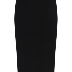 Y.A.S - Nederdel - Sassi Hw Midi Knit Skirt S. - Black