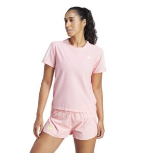 adidas Own The Run B Running T-shirt Pink - T-shirts