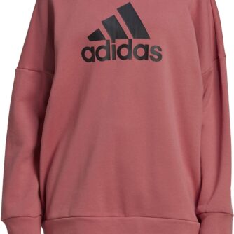 Adidas Future Icons Badge Of Sport Sweatshirt Dame Xl Rød