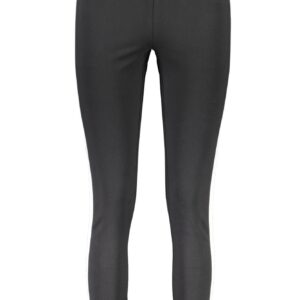 Calvin Klein Elegant Black Cotton Blend Leggings