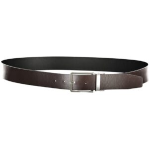 Calvin Klein Reversible Leather Belt in Black and Brown