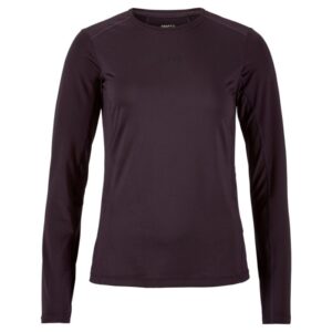 Craft ADV Essence LS Tee 2 W - Lilla T-shirt, Str. L, Optimal Komfort & Åndbarhed til Dame