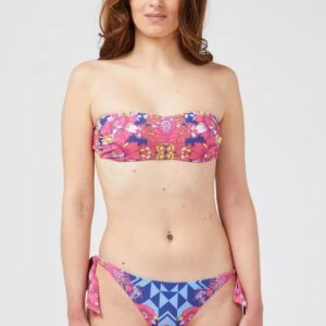 Custo Barcelona Fuchsia Polyester Dame Bikini