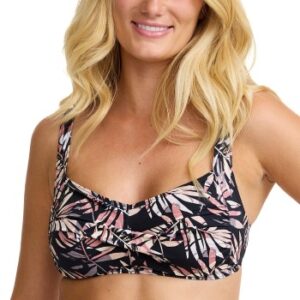 Damella Patterned Rita Prothesis Bikini Bra Sort mønstret 40 Dame