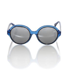 Frankie Morello Blue Acetate Dame Solbriller