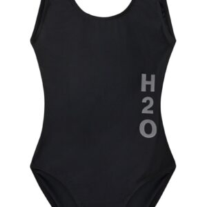 H2O - Badedragt - Tornø Logo Swim Suit - Black