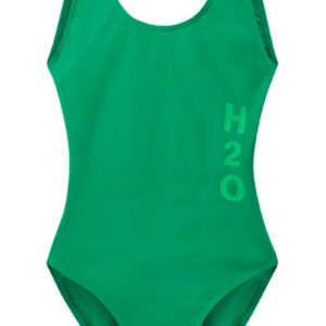 H2O - Badedragt - Tornø Logo Swim Suit - Posy Green