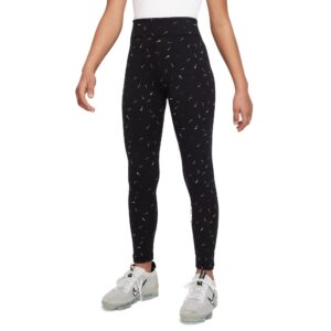 Nike Sportswear Essential Midrise Leggings Dame 137147 / M Sort