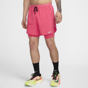 Nike Stride Dri-Fit-hybridløbeshorts til mænd (13 cm) - Pink