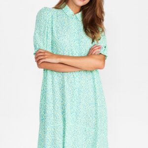 Nümph - NULYDIA SHORT DRESS - Patina Green - 34 - Grøn - Dress