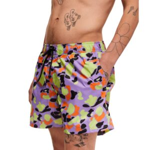 Refrigiwear Multicolor Nylon Herre Swim Trunk